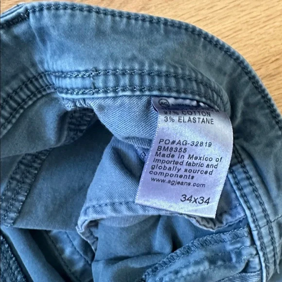 AG The Tellis Men's Blue Chinos - Picture 4 of 9